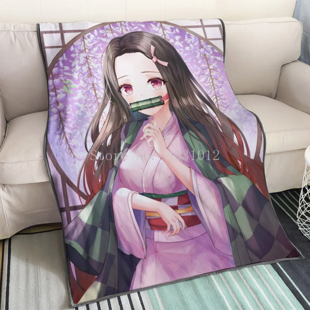 Одеяло с лезвием дьявола в стиле аниме, домашнее декоративное, Demon Slayer Kimetsu No Yaiba Tanjirou Nezuko, летнее одеяло для детей, постельное белье
Одеяло с лезвием дьявола в стиле аниме, домашнее декоративное, Demon Slayer Kimetsu No Yaiba Tanjirou Nezuko, летнее одеяло для детей, постельное белье