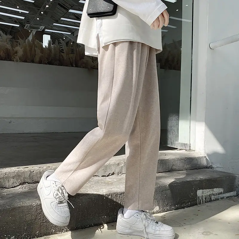Korean Straight Trousers Mens M-3Xl Winter Thick Woolen Pants Men's Warm Fashion Casual Wide-Leg Pants Men Streetwear Wild Loose
Korean Straight Trousers Mens M-3Xl Winter Thick Woolen Pants Men's Warm Fashion Casual Wide-Leg Pants Men Streetwear Wild Loose
