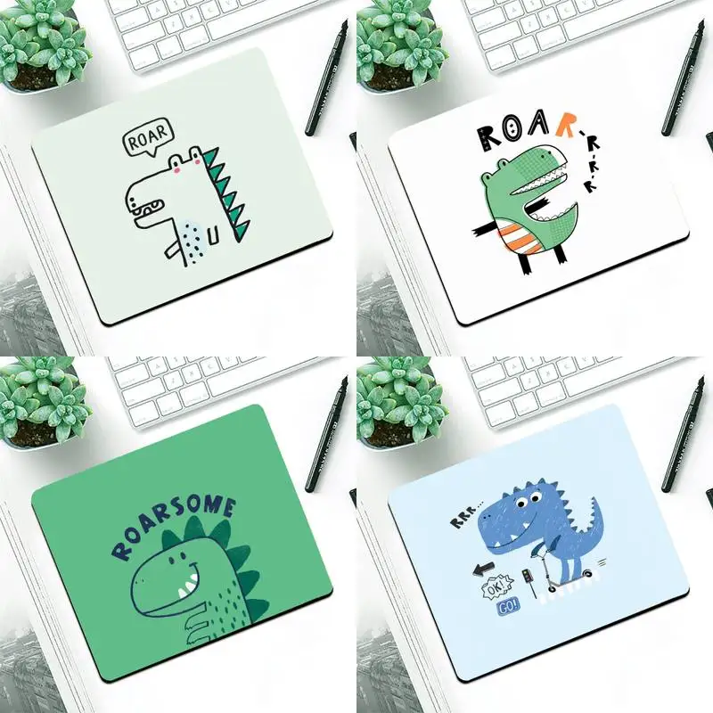 Cute dinosaur DIY Design Pattern Game mousepad Small Pads Rubber Mouse Mat MousePad Desk Gaming Mousepad Cup Mat
Cute dinosaur DIY Design Pattern Game mousepad Small Pads Rubber Mouse Mat MousePad Desk Gaming Mousepad Cup Mat