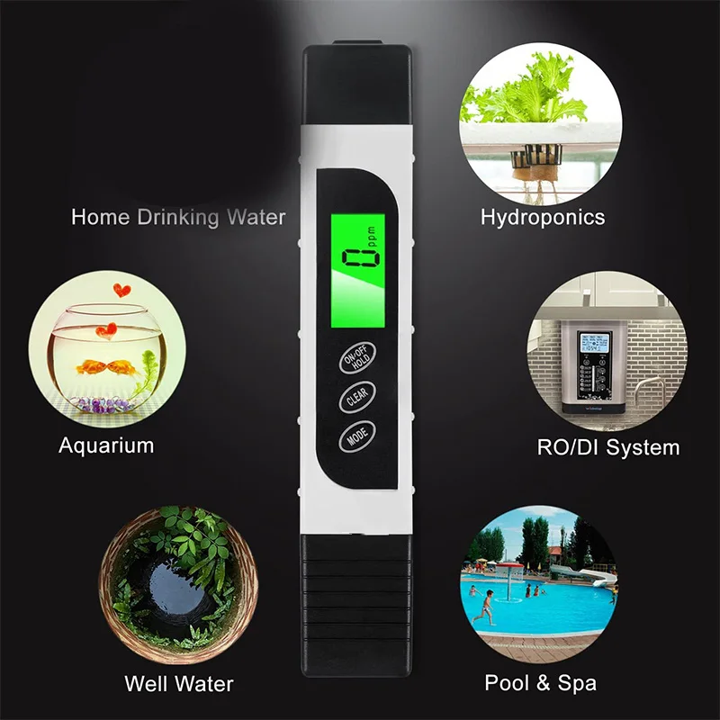 TOP Temperature Tester Household Multi-Function Water Quality Test Pen Conductivity Test Pen
TOP Temperature Tester Household Multi-Function Water Quality Test Pen Conductivity Test Pen