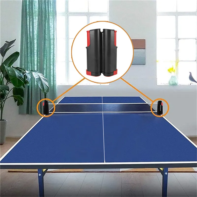 Retractable Table Tennis Net Kit Ping Pong Games Replacement Portable Indoor Ping Pong Post Net Rack Table Tennis Accessories
Retractable Table Tennis Net Kit Ping Pong Games Replacement Portable Indoor Ping Pong Post Net Rack Table Tennis Accessories