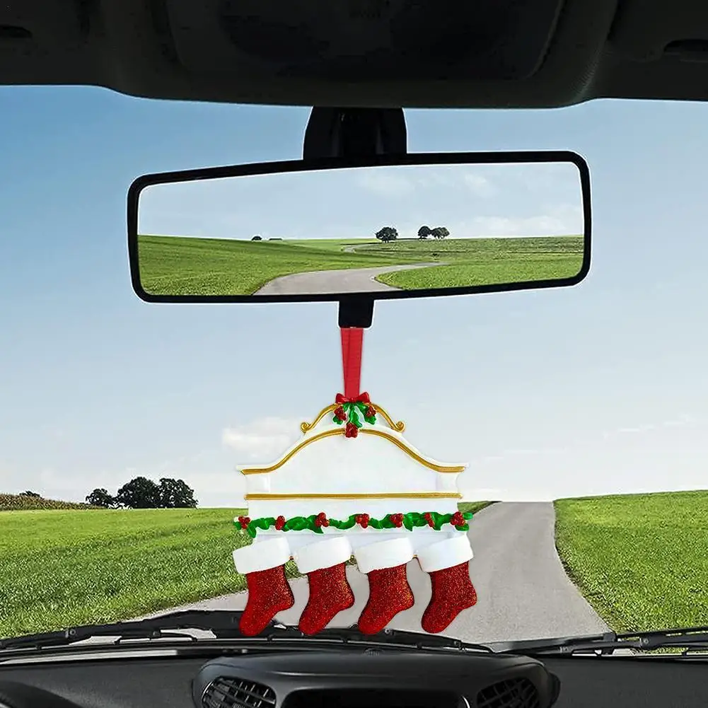 Рождественские украшения для чулок, подвесной подарок «сделай сам», персонализированное украшение для автомобиля с подвеской для семьи
Рождественские украшения для чулок, подвесной подарок «сделай сам», персонализированное украшение для автомобиля с подвеской для семьи