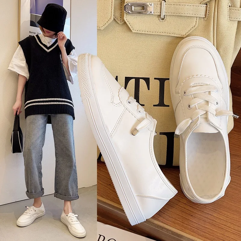 Small white shoes women's 2021 autumn new breathable women's canvas shoes campus student women's casual shoes small fresh women'
Small white shoes women's 2021 autumn new breathable women's canvas shoes campus student women's casual shoes small fresh women'