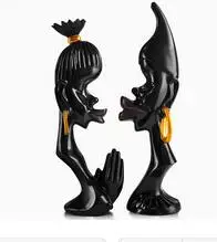 BLACK DESK ADORNMENT RESIN HUMAN FIGURINE HOME DECORATION ACCESSORIES COUPLE STATUE DISPLAY CRAFTS NEW WEDDING GIFTS
BLACK DESK ADORNMENT RESIN HUMAN FIGURINE HOME DECORATION ACCESSORIES COUPLE STATUE DISPLAY CRAFTS NEW WEDDING GIFTS