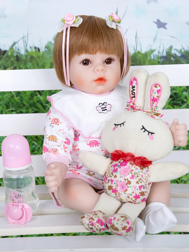 Realistic Reborn Dolls KEIUMI 45Cm Cloth Body Reborn Baby Doll Lifelike Toddler Dolls Toys Girls Original Doll Christmas Gifts
Realistic Reborn Dolls KEIUMI 45Cm Cloth Body Reborn Baby Doll Lifelike Toddler Dolls Toys Girls Original Doll Christmas Gifts