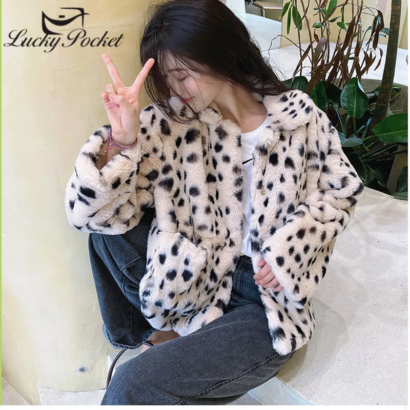 Women Autumn Winter Fashion Casual Loose Lamb Wool Coat Female High Street Elegant Fur Leather Ladies Warm Thick New Coat ML1063
Women Autumn Winter Fashion Casual Loose Lamb Wool Coat Female High Street Elegant Fur Leather Ladies Warm Thick New Coat ML1063