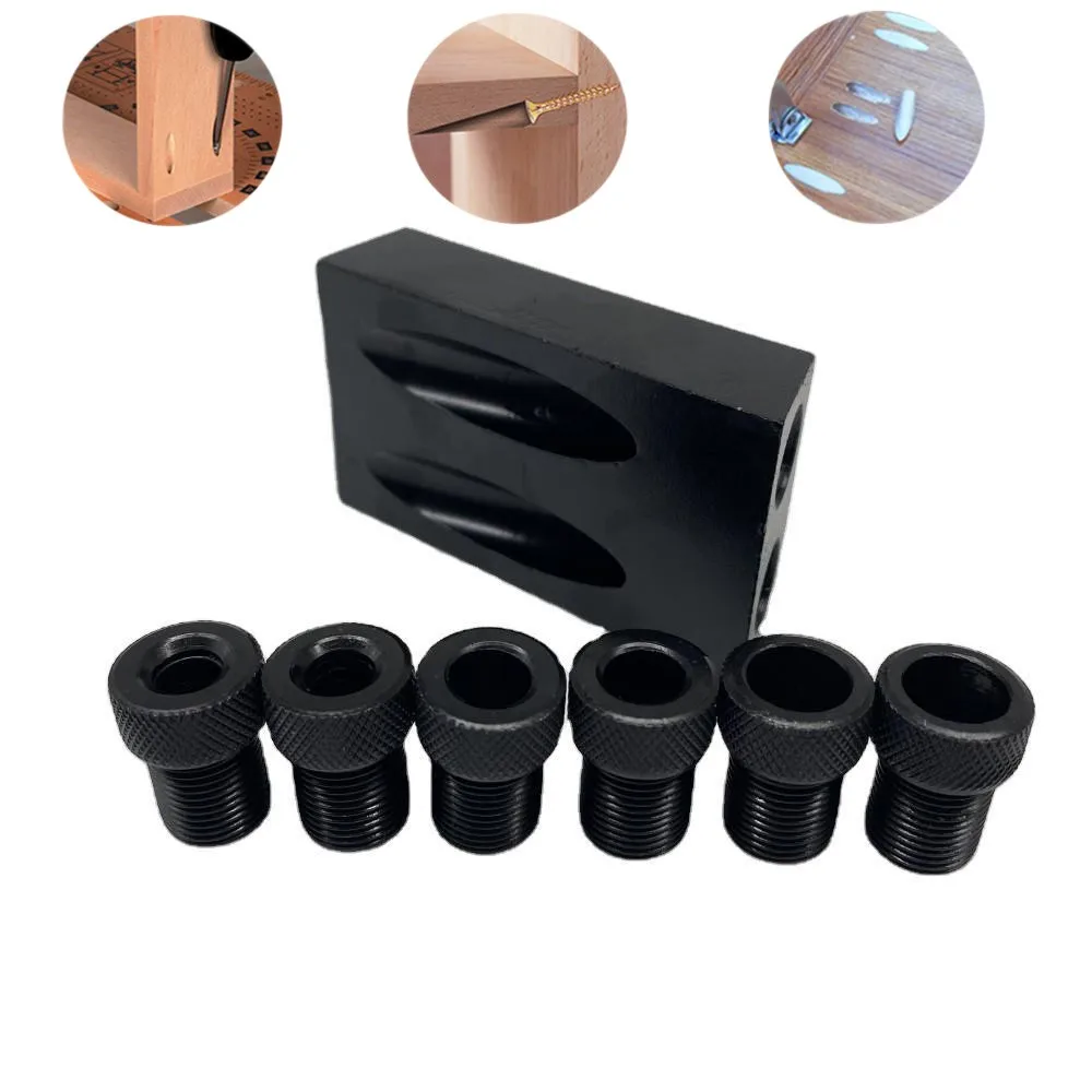 7pcs 6/8/10mm Pocket Hole Jig Woodworking Guide Oblique Drill Magnetic Back Dowel Jig Kit Wood Drill For Wood Jointing Drill
7pcs 6/8/10mm Pocket Hole Jig Woodworking Guide Oblique Drill Magnetic Back Dowel Jig Kit Wood Drill For Wood Jointing Drill
