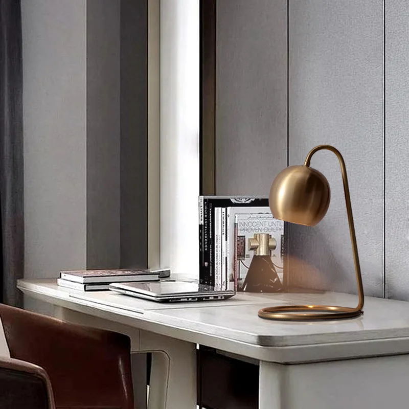 Modern Nordic Simple Table Lamp Art Decoration Copper Plated Table Light Reading LED E14 Learning Cafe Restaurant Shop Study
Modern Nordic Simple Table Lamp Art Decoration Copper Plated Table Light Reading LED E14 Learning Cafe Restaurant Shop Study