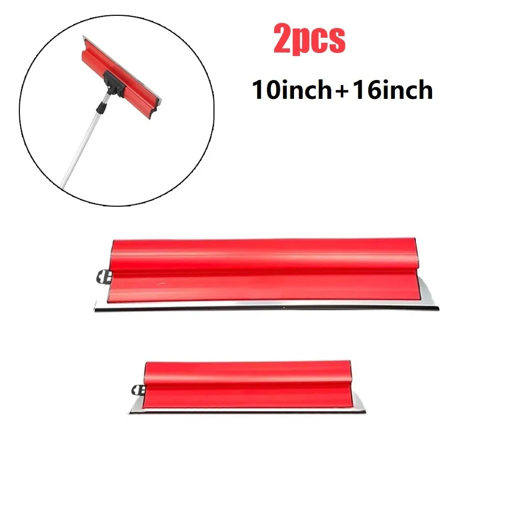 2 Pcs 16in/24in(40cm/60cm) Skimmer Blade Drywall Exterior Rendering Skimming Blades Drywall Tape On Flat And Butt Joints
2 Pcs 16in/24in(40cm/60cm) Skimmer Blade Drywall Exterior Rendering Skimming Blades Drywall Tape On Flat And Butt Joints