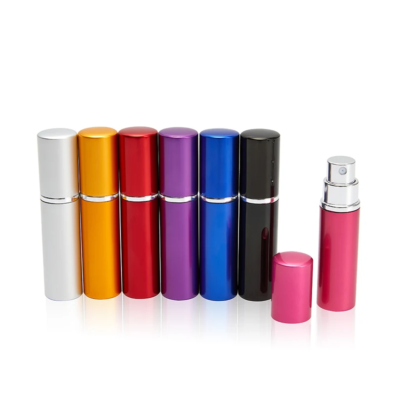 5Ml Mini Fillable Perfume Bottle Bright Aluminum Portable for Travel Appointment Party Beauty Gift Containers with Atomizer
5Ml Mini Fillable Perfume Bottle Bright Aluminum Portable for Travel Appointment Party Beauty Gift Containers with Atomizer
