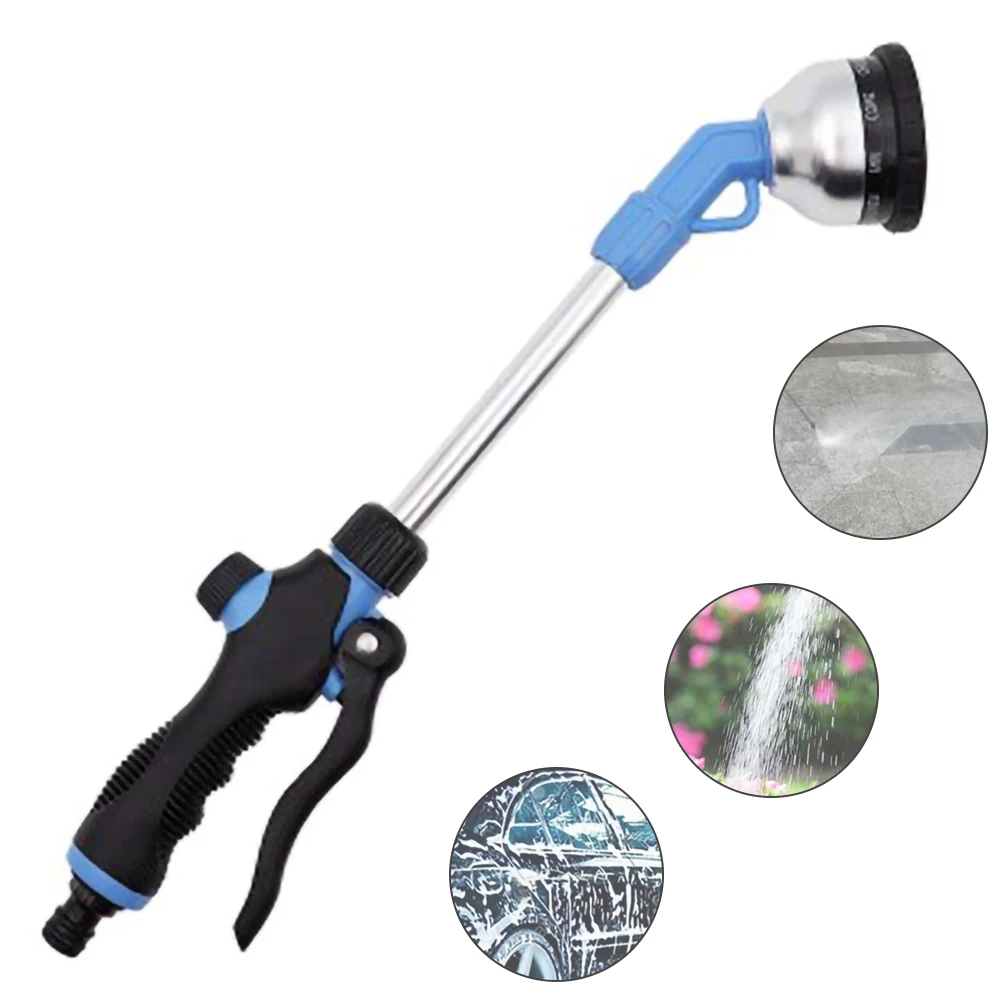 Car Wash Water Gun Jet Washer Lot 9 Functions Long Rod Water Spray Gun Hose Nozzle Guns Garden Irrigation Plant Watering Tools
Car Wash Water Gun Jet Washer Lot 9 Functions Long Rod Water Spray Gun Hose Nozzle Guns Garden Irrigation Plant Watering Tools