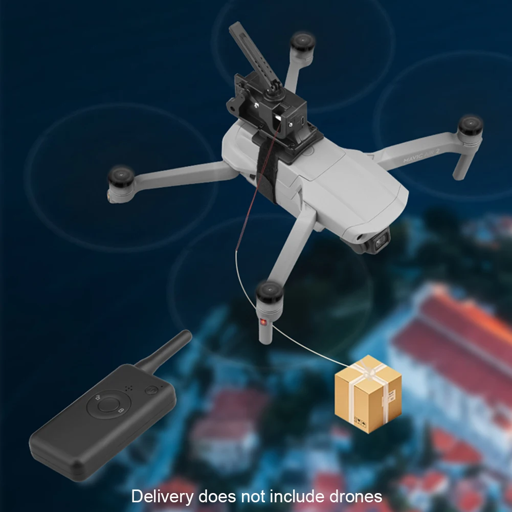 Air Dropping System Professional Bottom Mounting Drone Thrower Easy Install Battery Powered Remote Control ABS For DJI MAVIC 2
Air Dropping System Professional Bottom Mounting Drone Thrower Easy Install Battery Powered Remote Control ABS For DJI MAVIC 2
