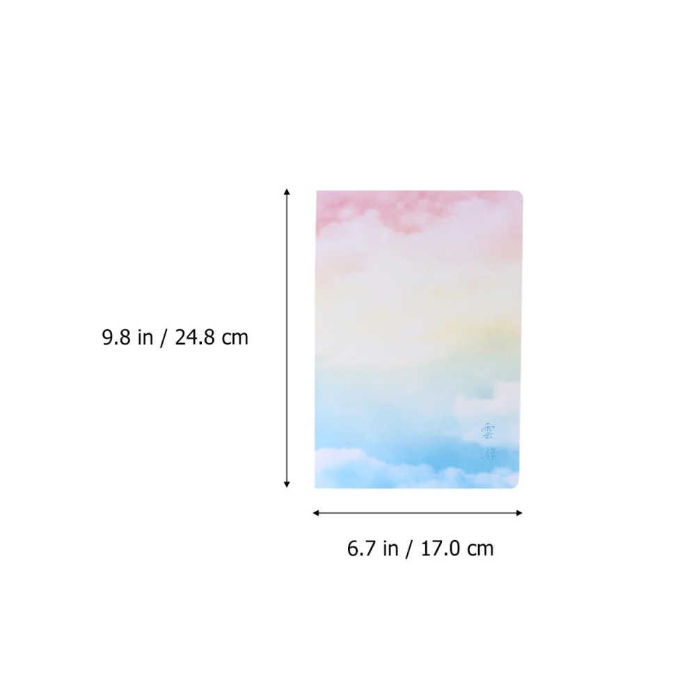 4 Pcs B5 Stiched Notebooks Creative Writng Notebooks Exercise Books Memo School Students Stationery Supplies - Cloud (Random Col
4 Pcs B5 Stiched Notebooks Creative Writng Notebooks Exercise Books Memo School Students Stationery Supplies - Cloud (Random Col