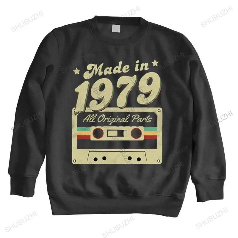 Retro Made In 1979 Men hoody Cotton All Original Parts sweatshirt Birthday Gift hoodie Tops long sleeve Casual hoodies Clothes
Retro Made In 1979 Men hoody Cotton All Original Parts sweatshirt Birthday Gift hoodie Tops long sleeve Casual hoodies Clothes