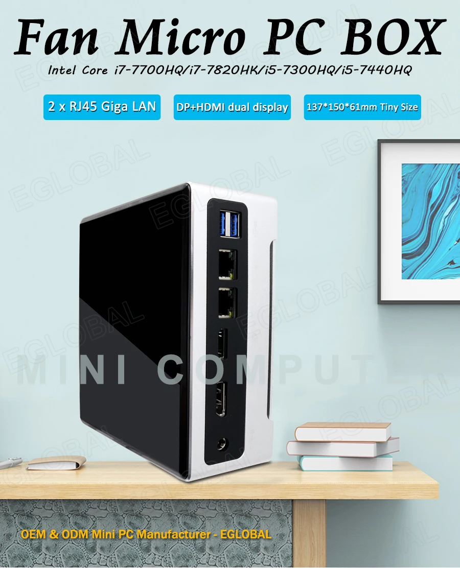 Eglobal New Intel Core i9 10880H i7 1065G7 Barebone Micro PC Windows TV BOX 2*RJ Lan DP HDMI Dual Band WIFI Mini Computer
Eglobal New Intel Core i9 10880H i7 1065G7 Barebone Micro PC Windows TV BOX 2*RJ Lan DP HDMI Dual Band WIFI Mini Computer