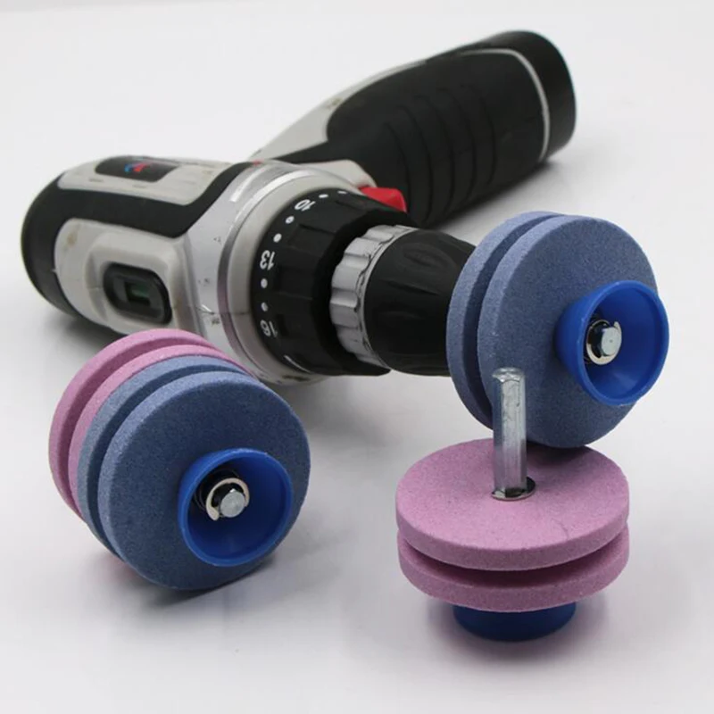Knife Sharpening Drill Lawnmower 50mm Faster Blade Sharpener Universal Grinding Garden Tools Rotary Garden Lawn Mower Parts
Knife Sharpening Drill Lawnmower 50mm Faster Blade Sharpener Universal Grinding Garden Tools Rotary Garden Lawn Mower Parts