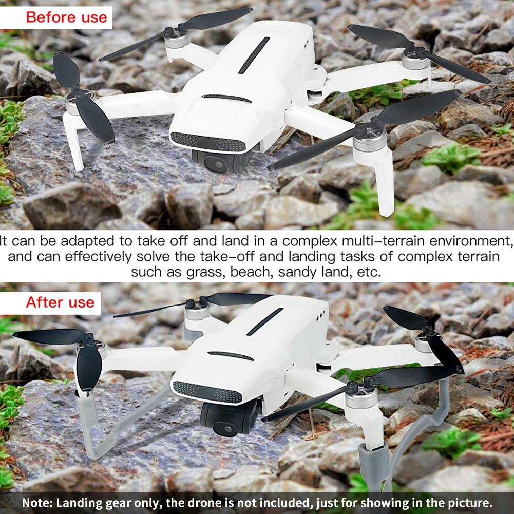 1pair Protective Aerial Photography Anti Collision Replacement Parts Landing Gear Extension Legs Easy Install For FIMI X8 Mini 
1pair Protective Aerial Photography Anti Collision Replacement Parts Landing Gear Extension Legs Easy Install For FIMI X8 Mini