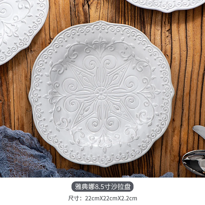 Ceramic Creative Plate Sets Dinner Serving Food Nordic Dessert Kitchen Plates Sets Sushi Serving Bowl Platos Tableware DG50PZ 
Ceramic Creative Plate Sets Dinner Serving Food Nordic Dessert Kitchen Plates Sets Sushi Serving Bowl Platos Tableware DG50PZ