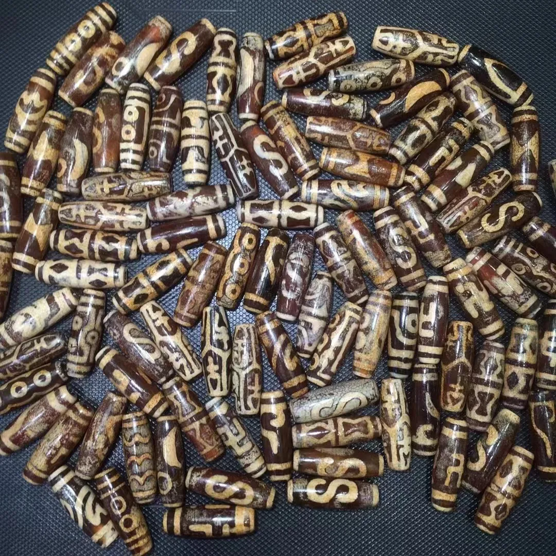100pcs/lot fine natural agate dzi wholesale folk-custom Brown Perfect appearance Weathered pattern Collection accessories gem
100pcs/lot fine natural agate dzi wholesale folk-custom Brown Perfect appearance Weathered pattern Collection accessories gem