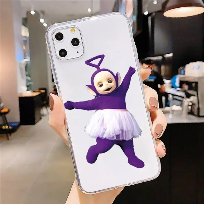 Cute Teletubbies cartoon Phone Case Transparent soft For iphone 5 5s 5c se 6 6s 7 8 11 12 plus mini x xs xr pro max 
Cute Teletubbies cartoon Phone Case Transparent soft For iphone 5 5s 5c se 6 6s 7 8 11 12 plus mini x xs xr pro max