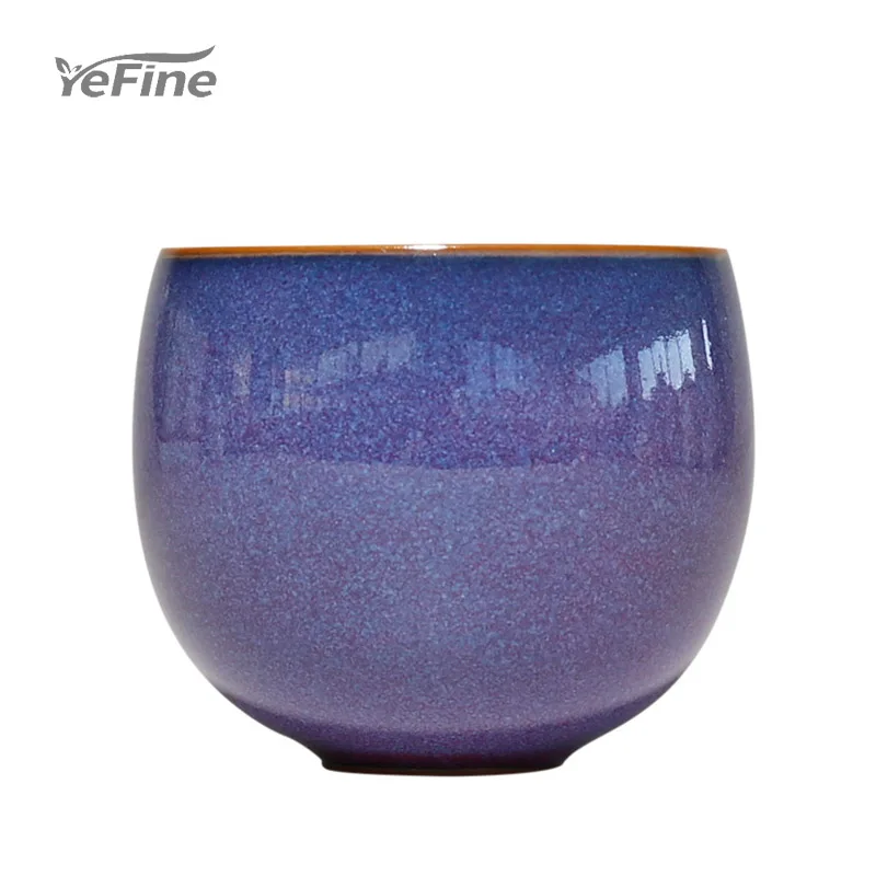 YeFine Kiln Purple Porcelain Master Cup Retro Porcelain Teacup
YeFine Kiln Purple Porcelain Master Cup Retro Porcelain Teacup