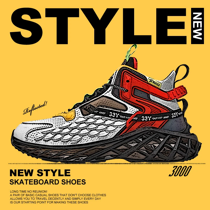 Times New Roman 2021 Autumn Street Style Men Ankle Boots Heigiht Increasing Adult Man Casual Shoes Sneakers Plus Size 39~46
Times New Roman 2021 Autumn Street Style Men Ankle Boots Heigiht Increasing Adult Man Casual Shoes Sneakers Plus Size 39~46