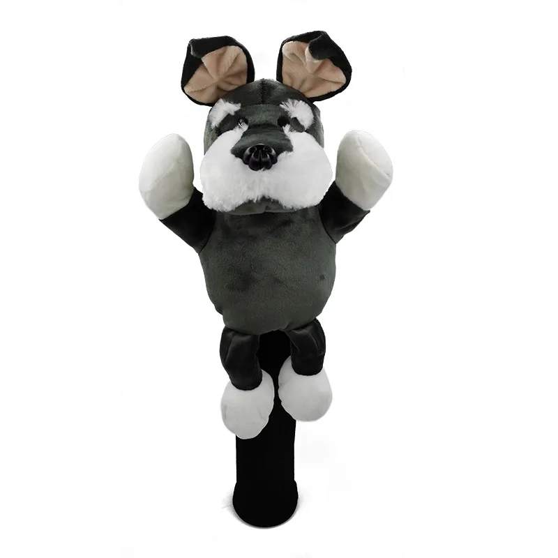 Чехол на голову Lusty Schnauzer для гольфа чехол водителя 460CC головной убор Спорт