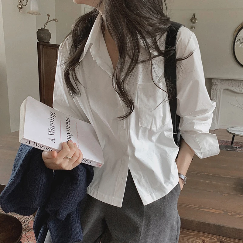 BETHQUENOY Autumn Ladies Tops Bluzka Damska Casual Loose Long Sleeve Blouses Women Clothing Blusas Camisas Mujer Solid Shirts
BETHQUENOY Autumn Ladies Tops Bluzka Damska Casual Loose Long Sleeve Blouses Women Clothing Blusas Camisas Mujer Solid Shirts