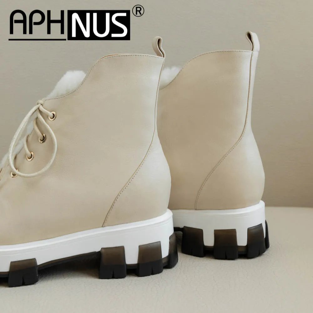 APHNUS Womens Boots Winter Fur Snow Short Ankle Booties Flats Platforms Trifle Woman 2020 Shoes For Women New Boot
APHNUS Womens Boots Winter Fur Snow Short Ankle Booties Flats Platforms Trifle Woman 2020 Shoes For Women New Boot