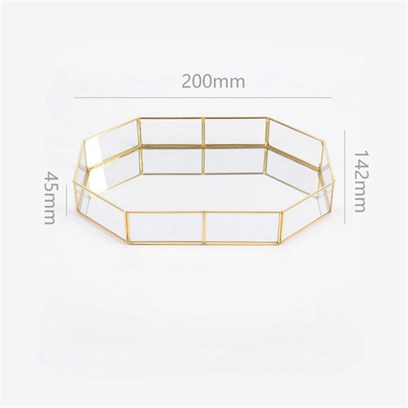 Hot selling glass storage tray cosmetic tray girl birthday gift lipstick nail polish jewelry display stand makeup brush storage
Hot selling glass storage tray cosmetic tray girl birthday gift lipstick nail polish jewelry display stand makeup brush storage