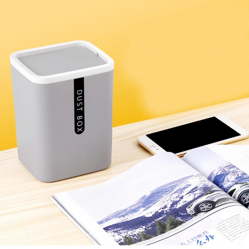 Creative Mini Desktop Trash Can Tabletop Plastic Waste Bin with Lid Countertop Garbage Basket Trashbox Home Office Desk Decorati
Creative Mini Desktop Trash Can Tabletop Plastic Waste Bin with Lid Countertop Garbage Basket Trashbox Home Office Desk Decorati
