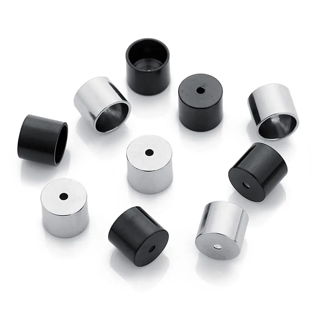 10pcs Stainless Steel No Lifting Code Clasps End Crimp Caps Metal Connector Fit Leather Cord Bracelets for Diy Jewelry Making
10pcs Stainless Steel No Lifting Code Clasps End Crimp Caps Metal Connector Fit Leather Cord Bracelets for Diy Jewelry Making