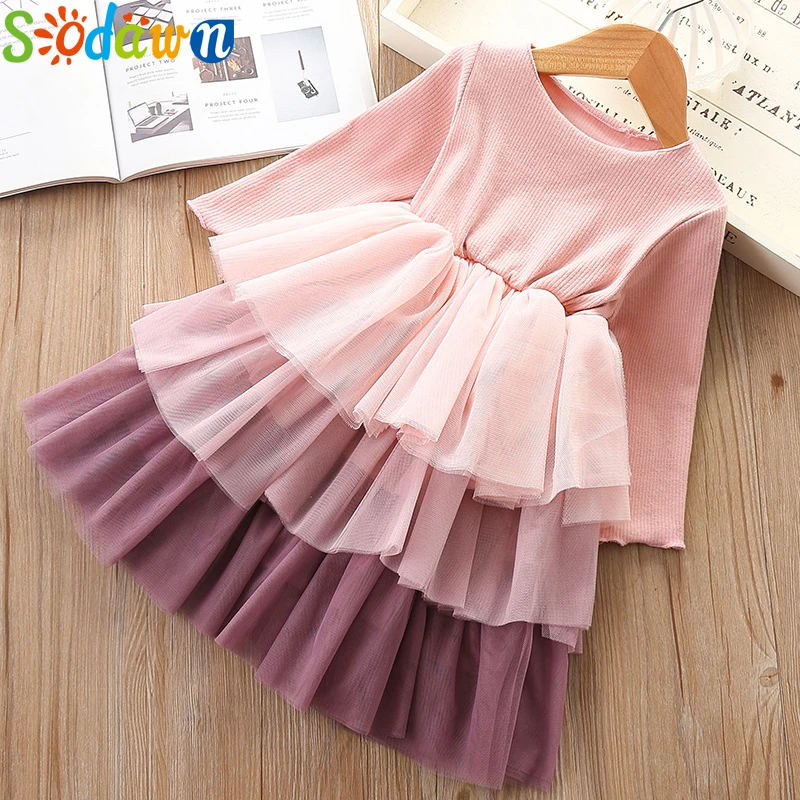 Sodawn Baby Girl Cloths Autumn Girl Dress Long Sleeve Kids Clothes For Girls Mesh Cake Children Princess Party Birthday Dress
Sodawn Baby Girl Cloths Autumn Girl Dress Long Sleeve Kids Clothes For Girls Mesh Cake Children Princess Party Birthday Dress