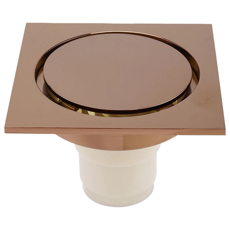New Rose Gold Shower Drain Sink Bathtub Drainer Bathroom Toilet Kitchen Balcony Universal Floor Drain
New Rose Gold Shower Drain Sink Bathtub Drainer Bathroom Toilet Kitchen Balcony Universal Floor Drain