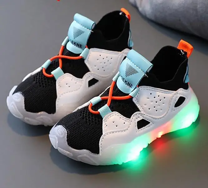 Size21-30Children LED Lighted Sports Shoes Girls BoysChildren Luminous Breathable Mesh Sneakers Baby Casual Non-slip GlowingShoe
Size21-30Children LED Lighted Sports Shoes Girls BoysChildren Luminous Breathable Mesh Sneakers Baby Casual Non-slip GlowingShoe
