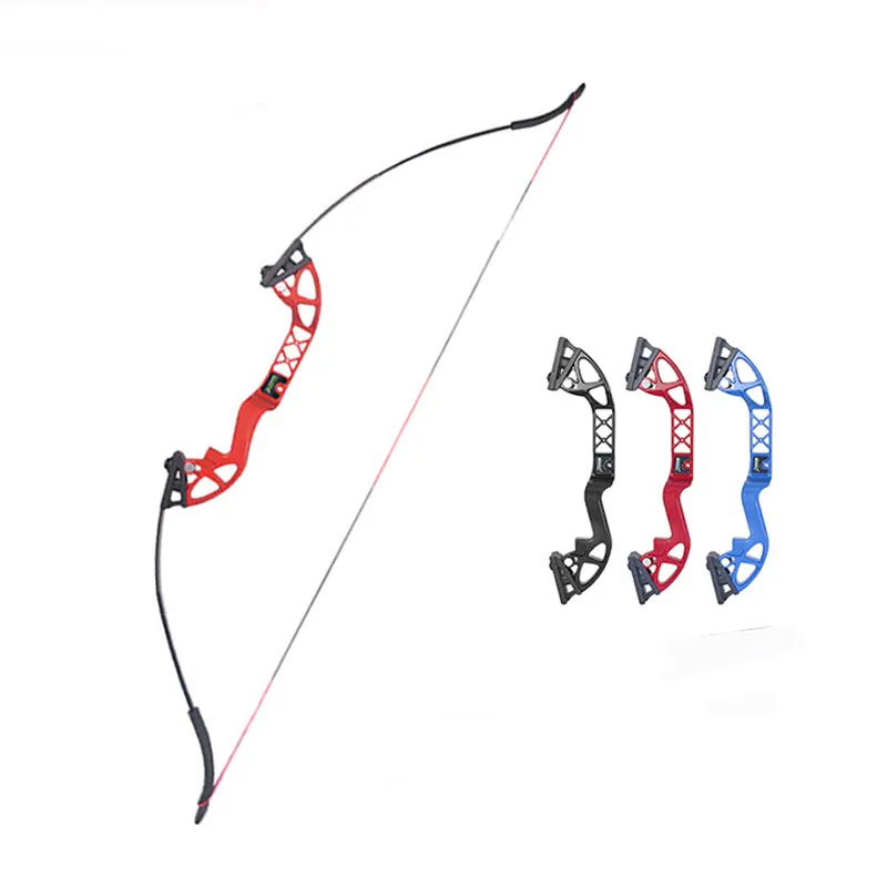 30/40 Lbs 54 Inches Recurve Bow Straight Pull Bow Aluminum Alloy Riser for Right Handed User Archery Shooting Hunting Target
30/40 Lbs 54 Inches Recurve Bow Straight Pull Bow Aluminum Alloy Riser for Right Handed User Archery Shooting Hunting Target