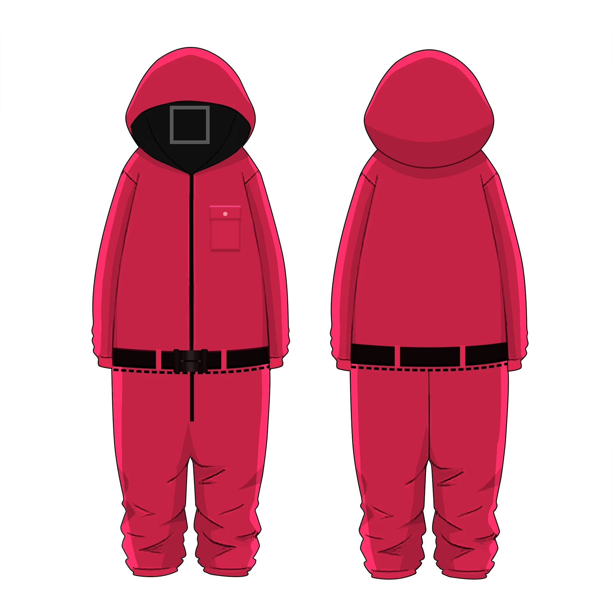 Squid Game Cosplay Costume Round Six Men Women Hoodie Jumpsuits Pajamas
Squid Game Cosplay Costume Round Six Men Women Hoodie Jumpsuits Pajamas