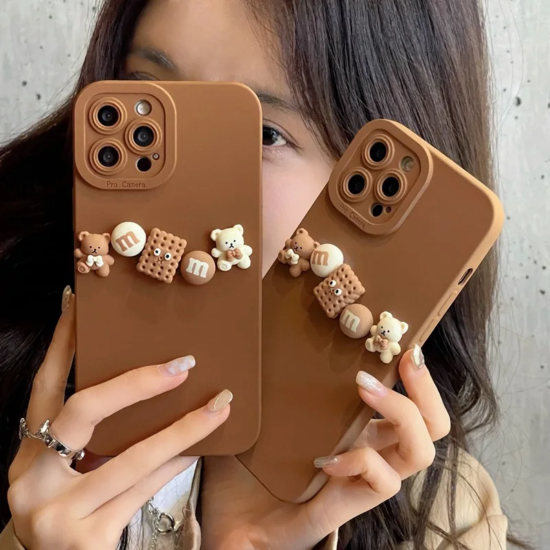Cute 3D Bear DIY Phone Case on For OPPO Reno 4 5 6 Pro 5G Candy Color Soft Back Cover For OPPO Reno 4 SE 5 6 5G Coque
Cute 3D Bear DIY Phone Case on For OPPO Reno 4 5 6 Pro 5G Candy Color Soft Back Cover For OPPO Reno 4 SE 5 6 5G Coque