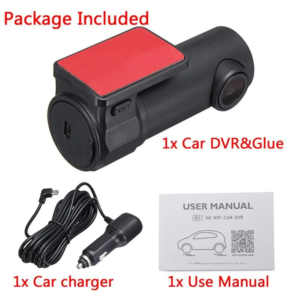 1080P Wifi Car DVR Dash Camera Night Vision Camcorder Driving Recorder Dash Cam Car DVR Camera Digital Registrar Video Recorder
1080P Wifi Car DVR Dash Camera Night Vision Camcorder Driving Recorder Dash Cam Car DVR Camera Digital Registrar Video Recorder
