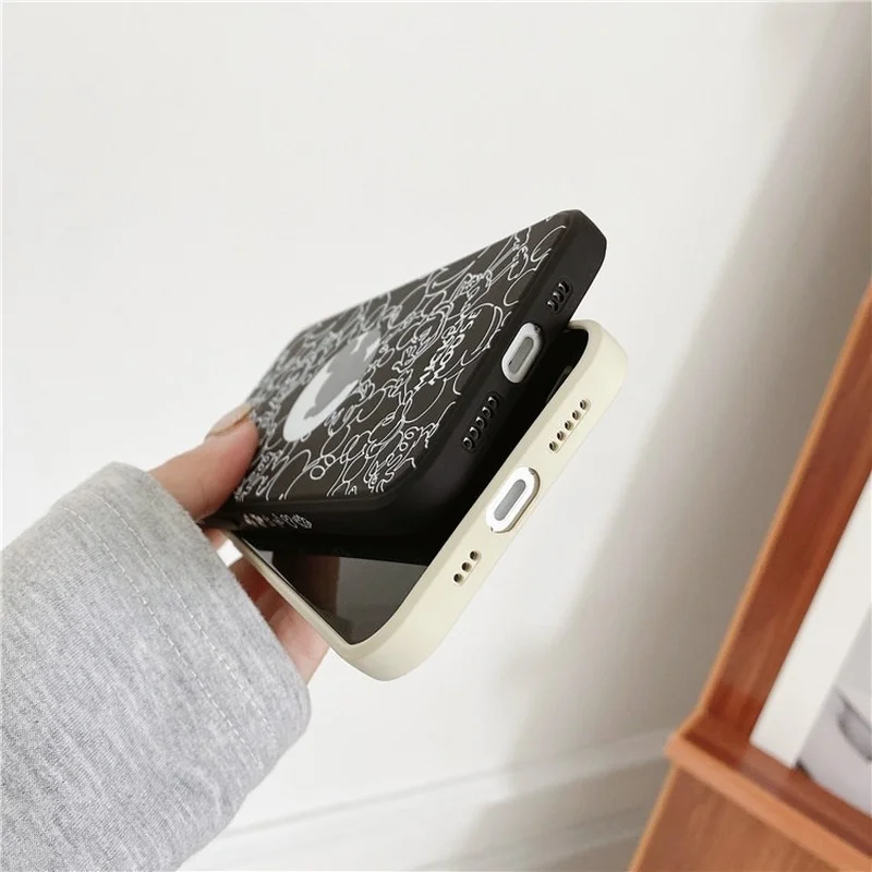 DISNEY Mickey Minnie Liquid Silica Gel Case for iPhone 11 Pro Max Protective Cover Shell for iPhone 12 XR XS 7 8 Plus Cases
DISNEY Mickey Minnie Liquid Silica Gel Case for iPhone 11 Pro Max Protective Cover Shell for iPhone 12 XR XS 7 8 Plus Cases