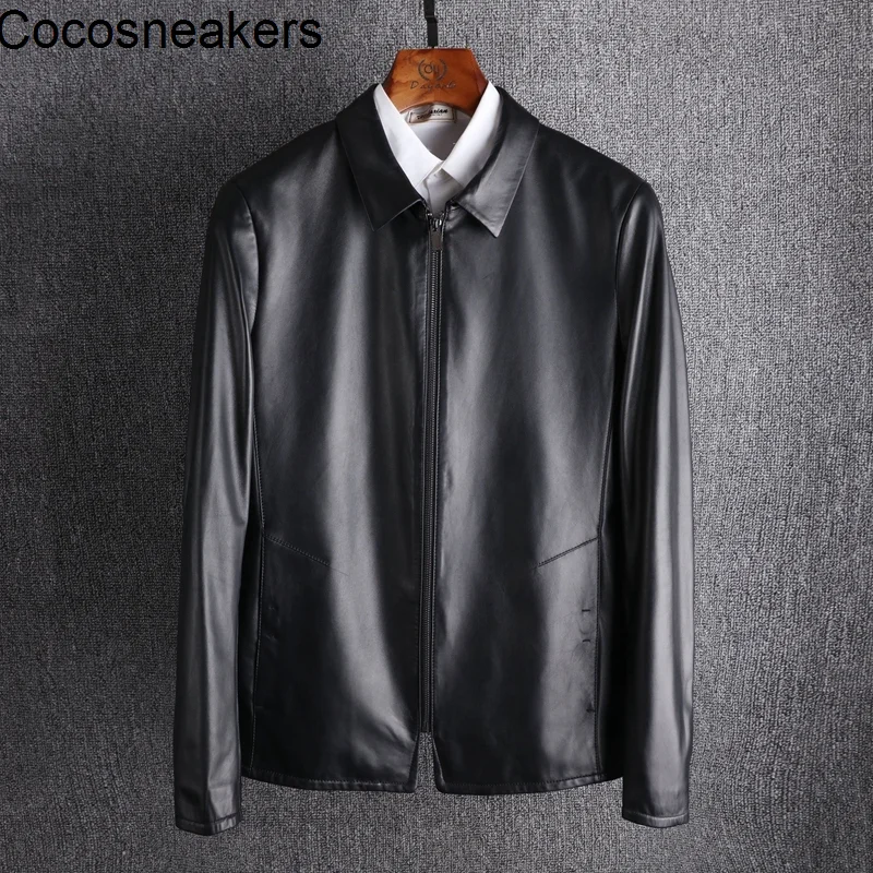 Те, кто знают товары в магазине dxian Town, должны иметь овчину кожаную одежду с лацканами, осенне-зимняя кожаная одежда 
Те, кто знают товары в магазине dxian Town, должны иметь овчину кожаную одежду с лацканами, осенне-зимняя кожаная одежда