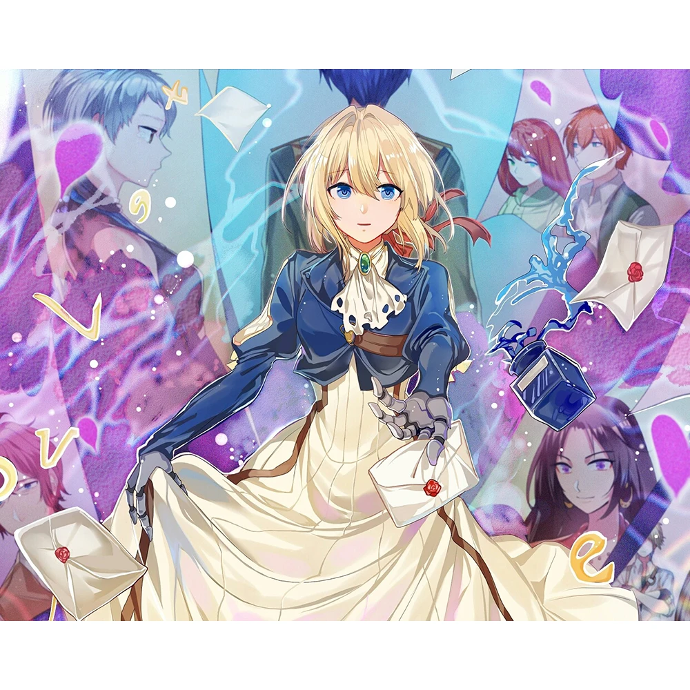Self-adhesive Wall Sticker Wall Decor Violet Evergarden Anime Poster Wall Art Wall Painting Home Decor Room Decoration
Self-adhesive Wall Sticker Wall Decor Violet Evergarden Anime Poster Wall Art Wall Painting Home Decor Room Decoration
