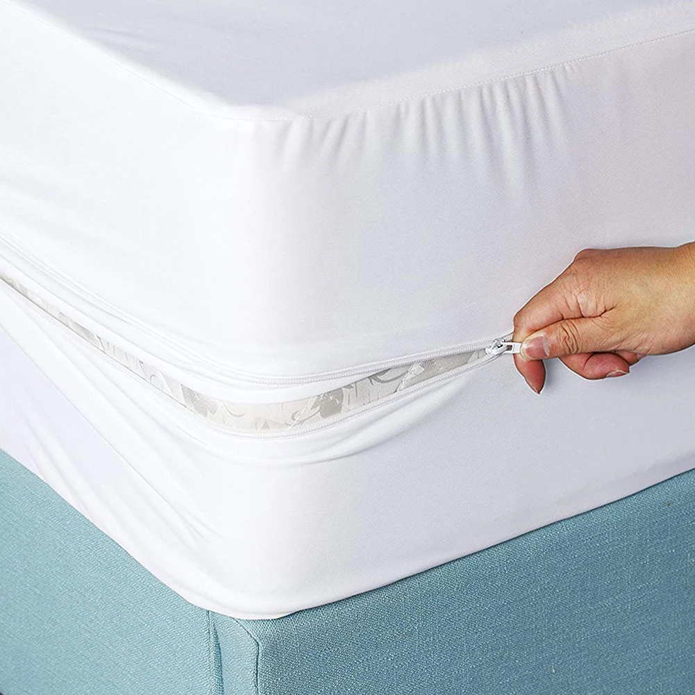 New Six-sided Anti-dust Mattress Protective Zippered Mattress Cover, Waterproof, Solid Color and Variety of Specifications
New Six-sided Anti-dust Mattress Protective Zippered Mattress Cover, Waterproof, Solid Color and Variety of Specifications