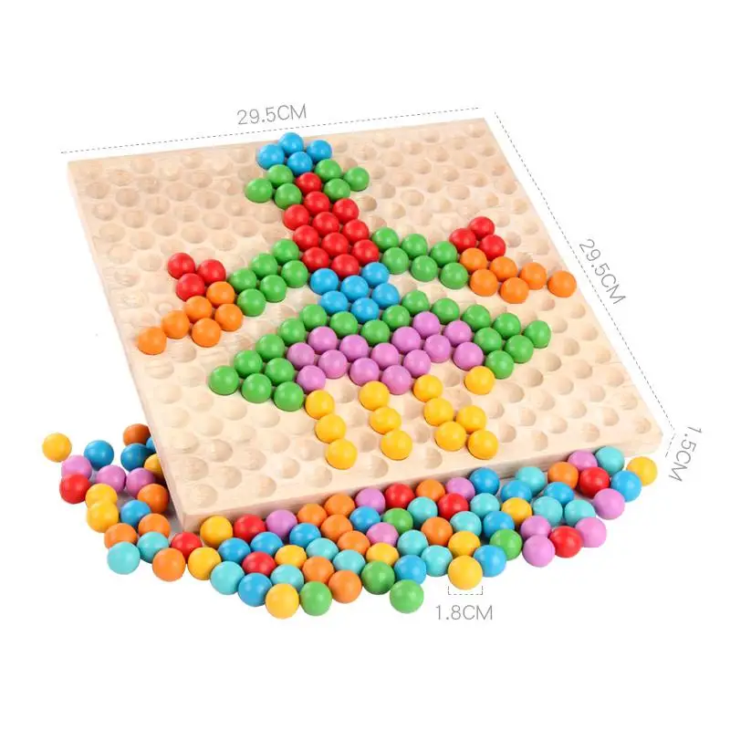 Children's Toys Montessori Wooden Toys Hand Brain Training Bead Puzzle Board Math Game Early Childhood Education Toys
Children's Toys Montessori Wooden Toys Hand Brain Training Bead Puzzle Board Math Game Early Childhood Education Toys