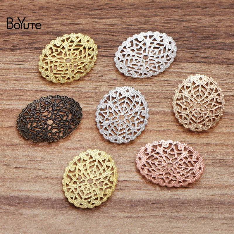 BoYuTe (50 Pieces/Lot) 30*24MM Arched Oval Metal Brass Filigree Findings Diy Hand Made Jewelry Materials Wholesale
BoYuTe (50 Pieces/Lot) 30*24MM Arched Oval Metal Brass Filigree Findings Diy Hand Made Jewelry Materials Wholesale