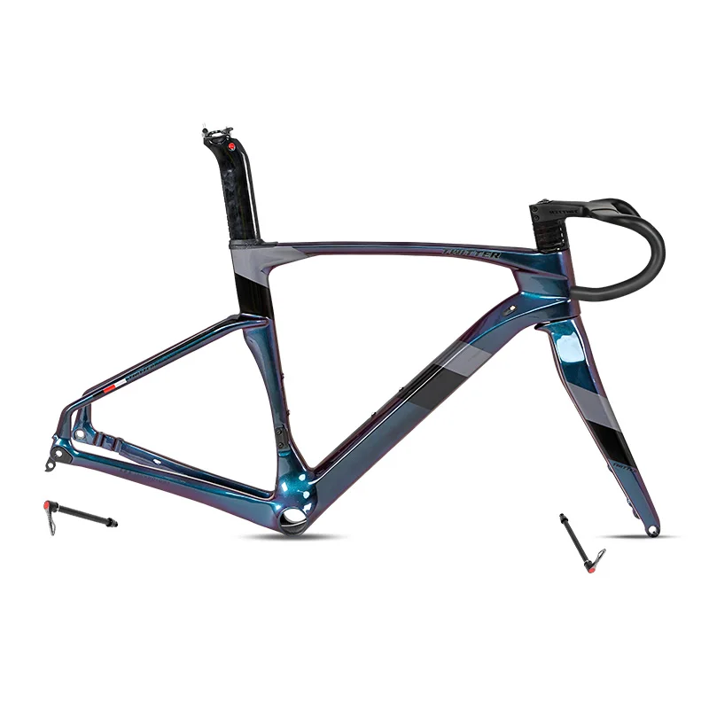 TWITTER UT carbon fiber road bike frame disc brake 700C barrel pumping 12*142mm XC-Racing, EPS, Inner-Cable carbon road frame
TWITTER UT carbon fiber road bike frame disc brake 700C barrel pumping 12*142mm XC-Racing, EPS, Inner-Cable carbon road frame