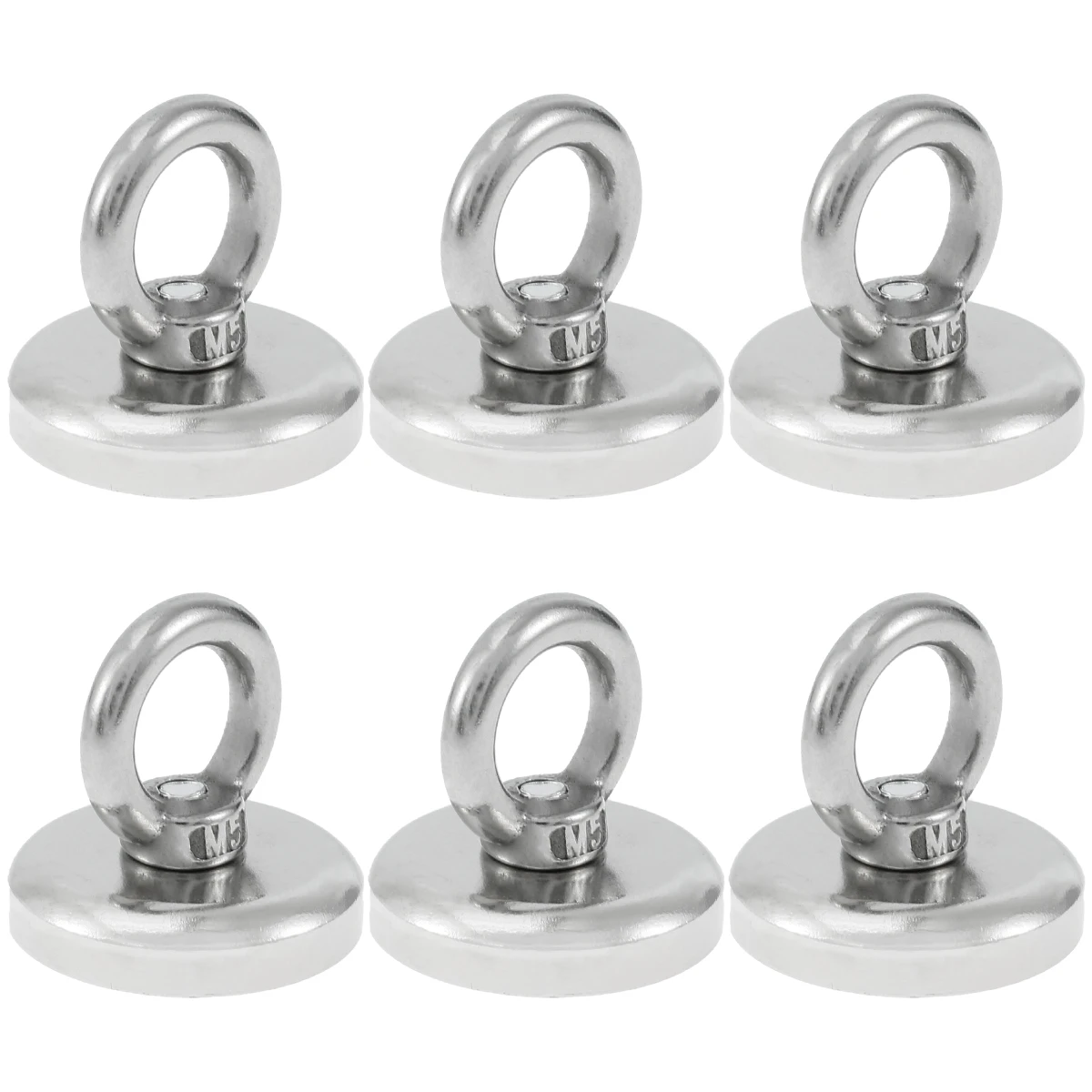 6pcs Magnetic Hooks Round Hooks 32 mm Neodymium Magnet Strong Load Capacity 25kg Rust-proof Strong Magnets Hooks for Bathroom
6pcs Magnetic Hooks Round Hooks 32 mm Neodymium Magnet Strong Load Capacity 25kg Rust-proof Strong Magnets Hooks for Bathroom
