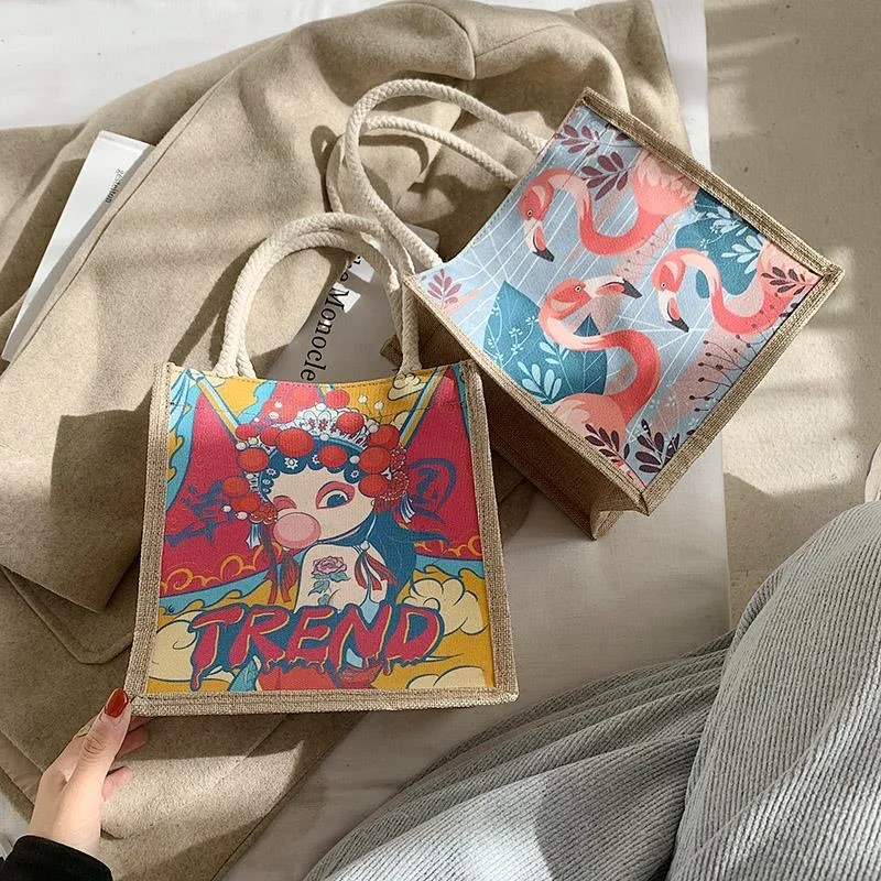 Vintage Tote Bag Shopping Add Your Text Print Original Design White Zipper Unisex Fashion Travel Canvas Bags 
Vintage Tote Bag Shopping Add Your Text Print Original Design White Zipper Unisex Fashion Travel Canvas Bags