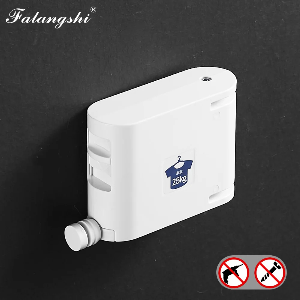 5 Meters Retractable Clothesline Outdoor Indoor Bathroom Accessories Drying Rack Invisible Clothesline Laundry Dryer WB3014
5 Meters Retractable Clothesline Outdoor Indoor Bathroom Accessories Drying Rack Invisible Clothesline Laundry Dryer WB3014