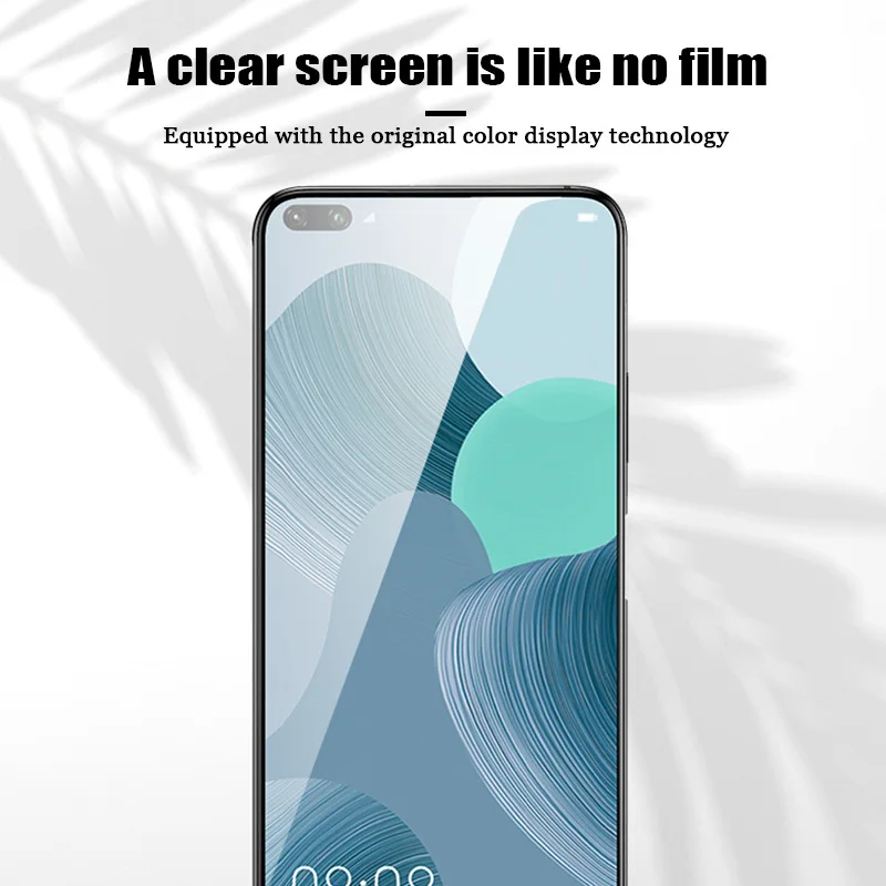 9D полное покрытие экрана протектор стекло для Huawei Y5 Y6 Y7 Prime Pro Y9 задняя камера